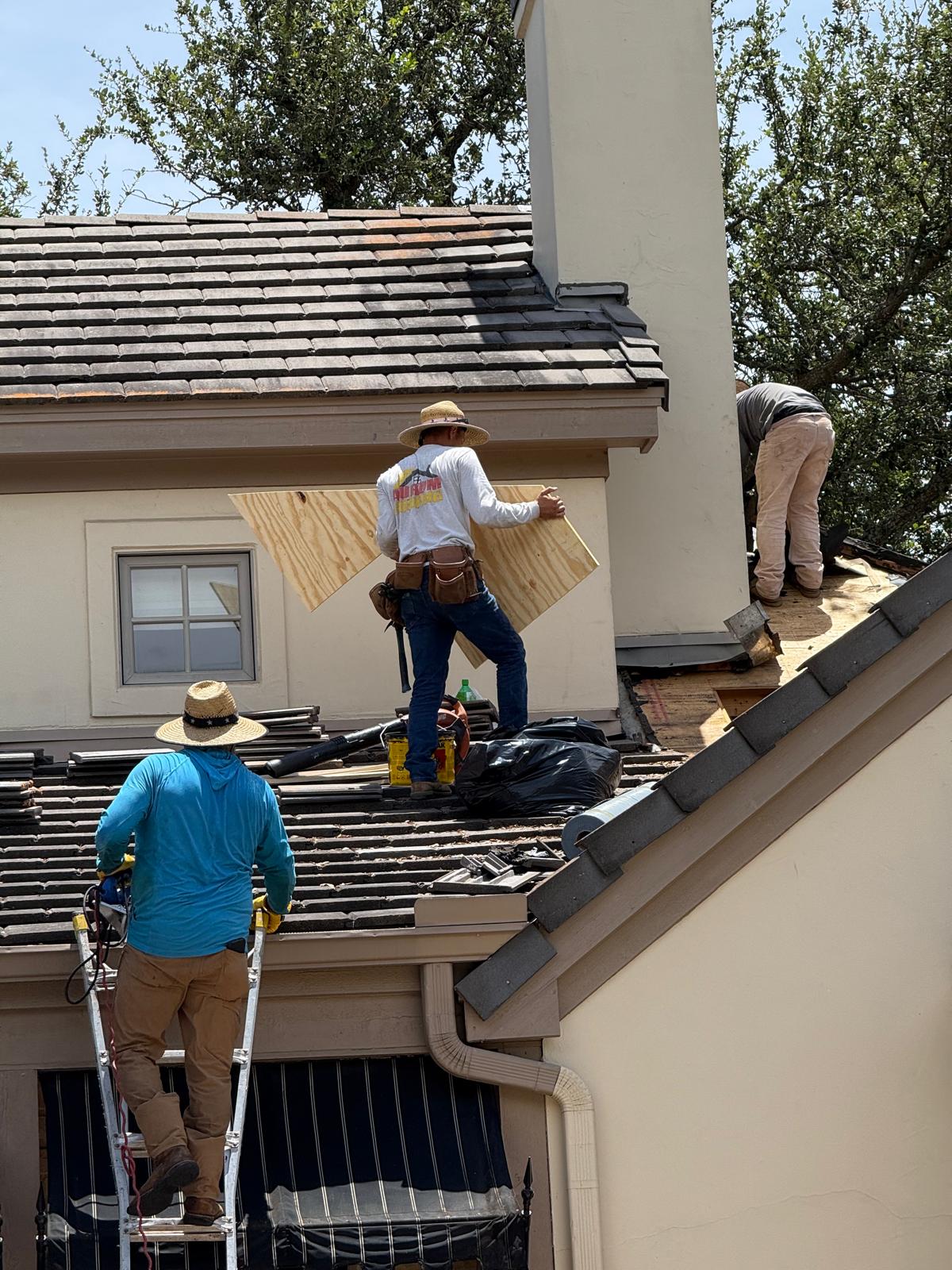 Recent roofing project - 1st Capital Certified Roofing Austin TX